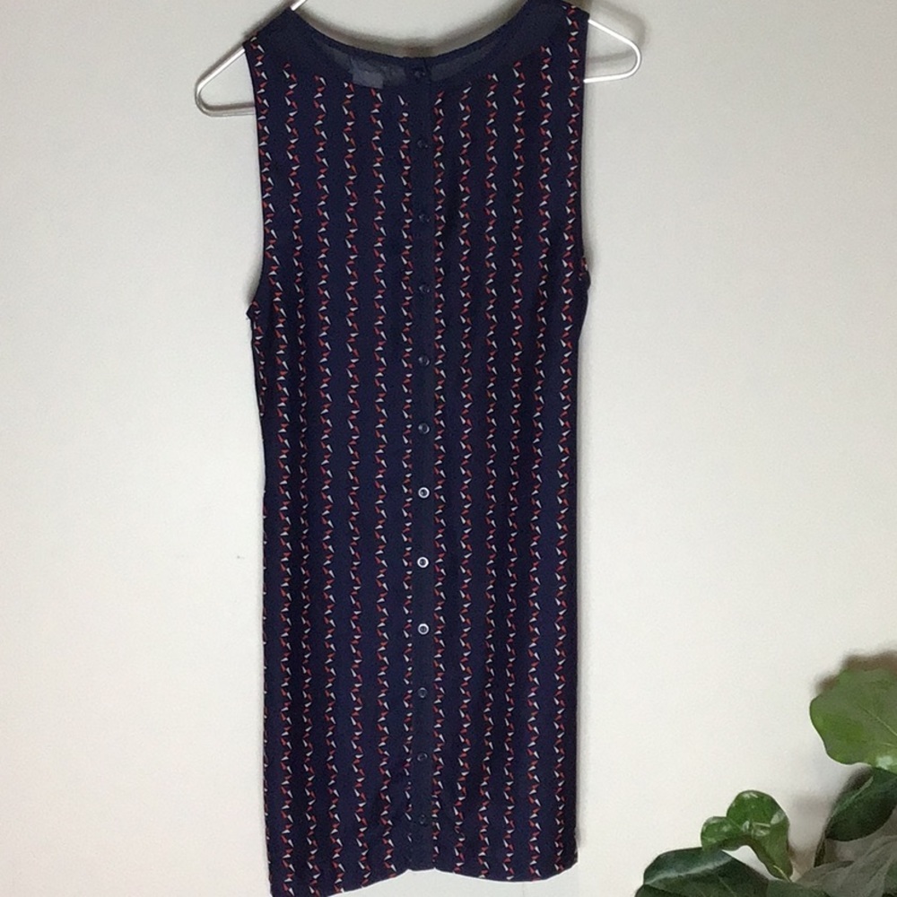 Cooperative > Navy Sleeveless Dress Medium - Picture 7 of 8